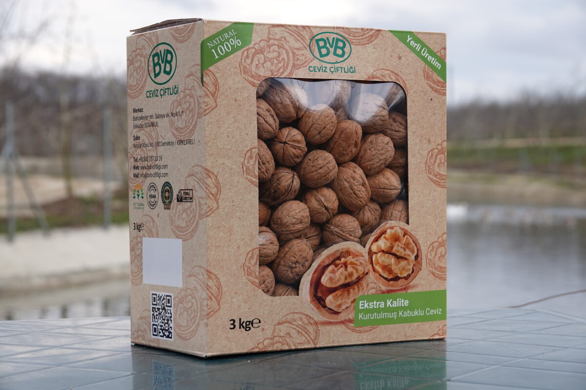 Chandler Kuru Ceviz 3kg (Kutu) - Görsel 3